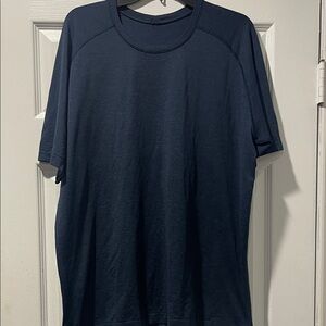 lululemon athletica Dark Blue Short Sleeve Tee